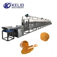 Nouvelle machine de stérilisation automatique au micro-ondes Kelid pour l'industrie alimentaire, en acier inoxydable 304, tension et température personnalisables, facile à utiliser