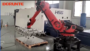 Robot industriel à six axes Boront 3511A, portée du bras 3500 mm, charge utile 100 kg, application pour la découpe et le soudage au laser - Product Image 2