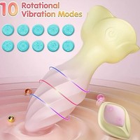 Plug anal vibrant et oscillant télécommandé par application pour massage et stimulation masculine, jouet sexuel partagé, modèle 32HN39, provenance Chine Taïwan