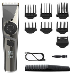 2025 nouveau modèle professionnel électrique tondeuse à cheveux USB Rechargeable Kit <span class=keywords><strong>de</strong></span> <span class=keywords><strong>coupe</strong></span> <span class=keywords><strong>de</strong></span> cheveux tondeuse hommes IPX6 étanche tondeuses à cheveux - Product Image 6