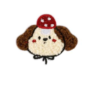 Pegatinas Bordadas Autoadhesivas <span class=keywords><strong>con</strong></span> Cabeza de Animal de Dibujos Animados JXANRY (Gato/<span class=keywords><strong>Perro</strong></span>) - Pegatinas de Tela de Poliéster <span class=keywords><strong>para</strong></span> Ropa y Fundas de Teléfono - Product Image 6