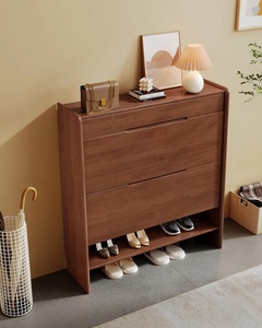 Zapatero moderno de gran capacidad con mecanismo basculante - ahorra espacio para la entrada del apartamento o la sala de estar. - Product Image 5