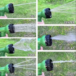 50ft 75ft 150ft 200FT Flexible Hose Set Nozzle Gun Car Washing Magic Plastic Water Pipe Sprayer Expandable Garden - Product Image 6