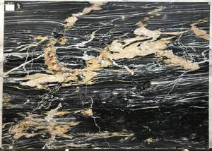 Losas de Mármol Dorado Lava Orris, Superficie Pulida y Mate, Mármol Indio para Encimeras, Tocadores, Pisos y Paredes - Product Image 3