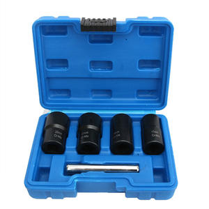 Dispositivo de Extracción de Tuercas de Neumáticos con Dientes Lisos y Antideslizantes, Manguito Antiespiral, Tornillo Antirrobo, Herramienta Especial para Reparación de Automóviles - Product Image 5