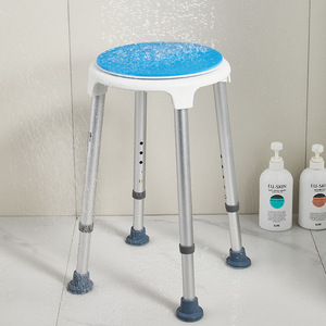 KS <b>Shower</b> Chair <b>For</b> Seniors Aluminum Alloy Non Slip Bath <b>Stool</b> With Adjustable Height 136 Kg Load Capacity - Product Image 5
