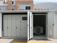 Transformador Trifásico Inteligente Compacto Serie YBG de 36000 Kva 4000 Kva 35kv Totalmente Sellado IEC para Exteriores Tipo Caja
