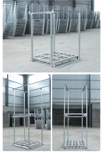 Sistemas de estantería de almacenamiento de palés de almacén de cámara fría de acero metálico de alta capacidad Estantes y estantes apilables - Product Image 4