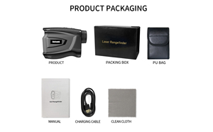 नोहॉक रेंज फाइंडर आउटडोर दूरी मीटर तीरंदाजी शिकार स्लोप गोल्फ लेजर रेंजफाइंडर के साथ - Product Image 5