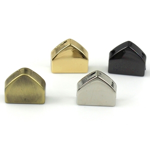 Cloxy sac en métal faisant du matériel bouchon de <span class=keywords><strong>fermeture</strong></span> à glissière embout pour sacs Triangle <span class=keywords><strong>fermeture</strong></span> à glissière queues Clips avec vis Triangle <span class=keywords><strong>fermeture</strong></span> à glissière bouchon - Product Image 3