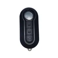 3 кнопки дистанционного управления брелок для ключей в виде ракушки для Fiat 500 Panda Punto Bravo Grande Флип Ключа автомобиля
