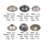 Pied de palette rond en acier personnalisé de soutien direct d'OEM d'usine pour la palette empilable de poteau