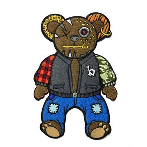 Hot Sell Cheap Custom Garment Clothing Bag Accessories Hand Embroidered Chenille Iron on Patches - Product Image 4