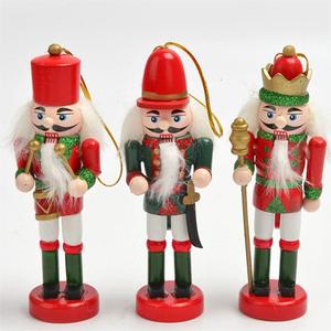 Adornos Navideños de Madera, Cascanueces, Juguetes, Manualidades, Muñecos Soldados Cascanueces, Regalos de Navidad - Product Image 5