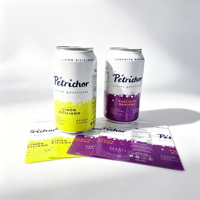 Rouleau de film thermorétractable en PVC PET pour emballage, étiquette thermorétractable pour canettes de bière et bouteilles