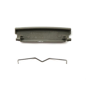 Clip de couverture d'accoudoir central Audi A3 8P0864245, pièce de rechange en plastique beige pour modèles 2003-2012 - Product Image 4