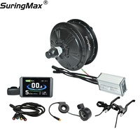 Kit de conversion de vélo électrique 250 W avec moteur moyeu personnalisé 2 kg, configuration compacte et flexible, et système de contrôle KT