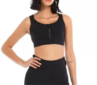 M126 soutien-gorge de sport de yoga haute résistance pour femmes léger rembourré push-up licou sangle antichoc froncé soutien
