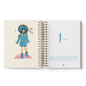 Colmi — Journal personnel <span class=keywords><strong>de</strong></span> perte <span class=keywords><strong>de</strong></span> poids, auto-blanchiment, imprimé Floral, quotidien, planificateur Yogi pour femmes - Product Image 6