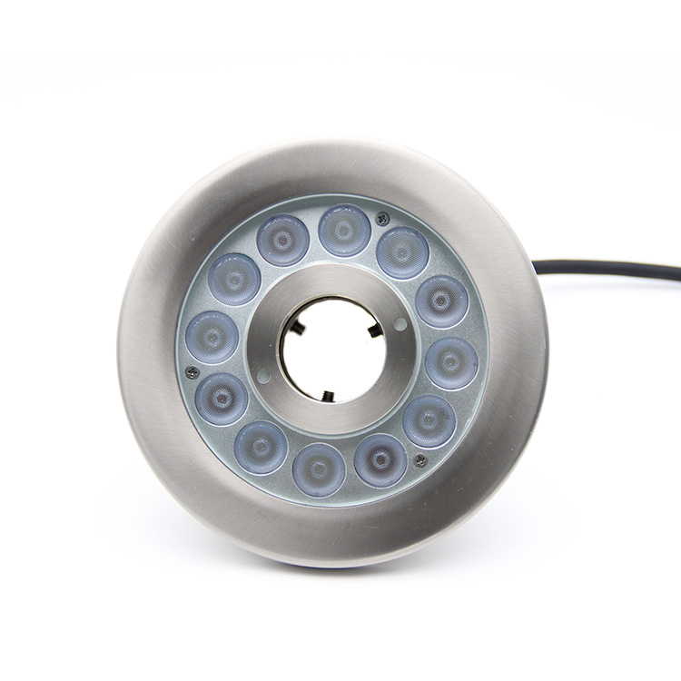 Открытый Ip68 Водонепроницаемый погружной водопад RGB Dmx из нержавеющей стали водоструйный насос насадка для подводного бассейна светодиодные фонари для фонтана