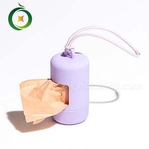 Nouveau lot de 3 rouleaux de sacs biodégradables pour déjections canines en PLA et amidon de maïs, fabriqués directement en usine, pour distributeur de sacs à déchets en PET, avec boîte de rangement - Product Image 6