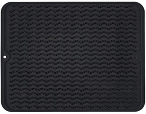 Creative <b>Dining</b> Mat <b>Folding</b> Kitchen Silicone Dish Drying Heat Resistant Mat Dish Mat Durable Non slip Dish Drying Drain Pad - Product Image 2