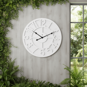 <b>Wall</b> <b>Clock</b> (60cm) JUSTAMINUTE White 21551B - Product Image 3
