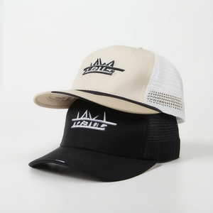 Bán buôn OEM 6-panel cũ vịt Camo bông Twill thêu logo lưới Mũ bóng chày 100% cotton cho sử dụng ngoài trời - Product Image 6