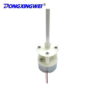 Motorreductor de CC Dongxingwei de 32 mm con imán permanente, motor eléctrico miniatura con montaje de brida para coches de juguete y productos para adultos - Product Image 5