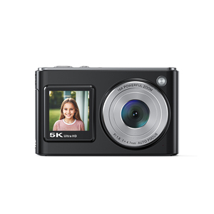 <span class=keywords><strong>Fotocamera</strong></span> <span class=keywords><strong>Digitale</strong></span> con Doppio Schermo, Video 8K 15FPS, Foto 96MP, CPU Dual Core, 60 Filtri, Bellezza a 5 Livelli, Scatto Rapido, Flash LED, WiFi - Product Image 2
