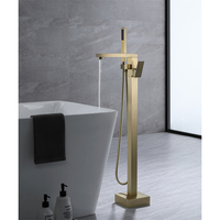 Robinet de baignoire autoportante, mitigeur de remplissage pour baignoire