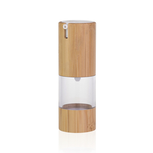 Mỹ Phẩm Sang Trọng Tre Bơm Chai Airless Lotion Chai 20Ml <span class=keywords><strong>30Ml</strong></span> <span class=keywords><strong>50Ml</strong></span> Chai Tre Cho Mỹ Phẩm - Product Image 1