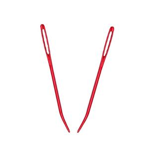 7cm bricolage main couture aluminium <span class=keywords><strong>aiguille</strong></span> gros oeil <span class=keywords><strong>laine</strong></span> fil tapisserie couture tissage aiguilles à tricoter - Product Image 2