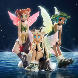 100% Original POP MART tienda oficial Peach Riot Punk Fairy Series caja misteriosa caja ciega figura de acción lindo juguete decoraciones para el hogar - Product Image 3