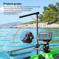 Support de transducteur portable universel VINmounts support de détecteur de poisson, adapté aux accessoires de pêche