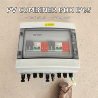 Boîtier de distribution intérieur 63A en ABS avec disjoncteur, composants en aluminium, 1000V, IP65