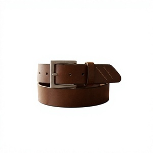 Heat Transfer <b>Printed</b> 100% <b>Cow</b> Hide Vintage Men's Formal Belt with Custom Logo Square Steel Buckle Waterproof 38 CM Width - Product Image 2