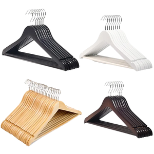 Tùy Chỉnh Nhãn Hiệu Sang Trọng Duy Nhất Tầng Gỗ Móc Phong Cách Sang Trọng Màu Sắc Tự Nhiên Phù Hợp Với Móc Cho Tủ Quần Áo Túi Quần Áo Công Cụ - Product Image 3