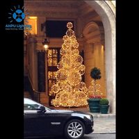 ANPU Decor Professional Commercial Christmas Decora ting Services Großer kugelförmiger 3D-Weihnachtsbaum für Halloween