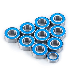 Tamiya RC Car Parts 10pcs Metal Bearing Set Sealed Rubber pour Models Grass Hopper Midnight Pumpkin Lunch Box Unimog 406 High - Product Image 6