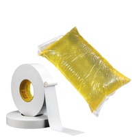 Ruban adhésif tissé de haute qualité à base de colle thermofusible, forte adhérence pour ruban de gaffer et revêtement de conduits