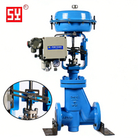 Katup Kontrol Pneumatik Berlapis Fluor SUYI Tipe Tembus, Katup Kontrol Pneumatik Pengatur Tekanan Vakum