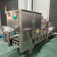 La boîte de classement automatique de tofu de saveur continue la machine à emballer remplissante de cachetage de plateau/tofu faisant la machine