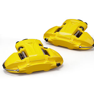 TTsport Étriers de frein arrière électromécaniques à <span class=keywords><strong>4</strong></span> pistons Disque de frein de 380 mm pour Volkswagen Tiguan Touareg CC Polo <span class=keywords><strong>Golf</strong></span> <span class=keywords><strong>GTI</strong></span> <span class=keywords><strong>TDI</strong></span> - Product Image 4