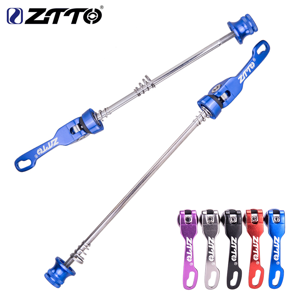 ZTTO QR Quick Release MTB Road Bike Bicycle Hub Skewers lever Aluminum alloy Mountain Bike parts For Front 100mm Rear 135mm