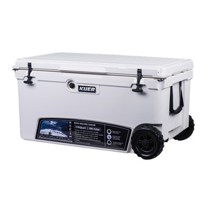 Camping Outdoor Picnic ice chest with wheel cooler box with wheels