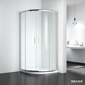 Box Doccia Angolare a Diamante con Telaio Nero Opaco e Vetro Temperato di Sicurezza <span class=keywords><strong>per</strong></span> Bagni Piccoli - Product Image 3