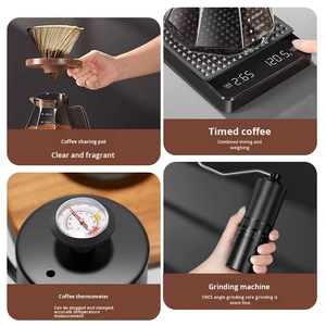 Набор для приготовления кофе методом пуровер, стартовый комплект, подарки, новый дорожный набор для кофе - Product Image 3
