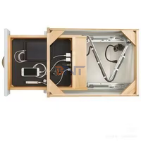 Multiprise encastrée USB C Charge rapide Encastrée Meuble de bureau Tiroir Prise Table de conférence Sortie cachée