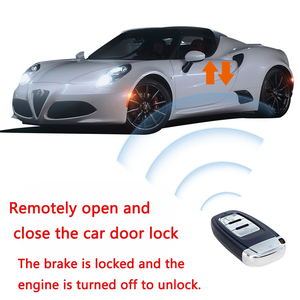 Tự Động Chống Trộm Hệ Thống Điều Khiển Từ Xa Xe Ô Tô Phổ Đánh Lửa Đẩy 12 Khởi Động Dừng Báo Động - Product Image 6